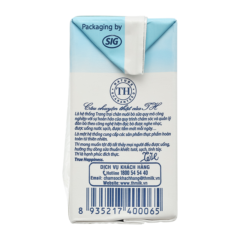 Thùng 48 hộp sữa tươi tiệt trùng TH true MILK không đường 110 ml (từ 1 tuổi) 21