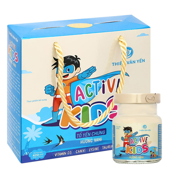 Nước yến sào Thiên Vân Yến Active Kids 70 ml (từ 1 tuổi) 12
