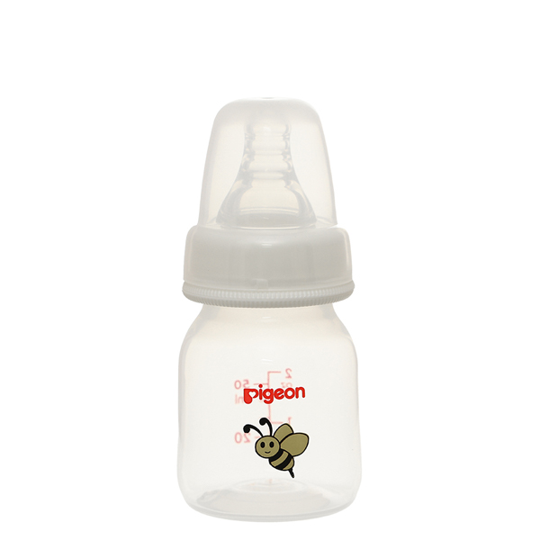 Bình sữa nhựa PP Pigeon cổ hẹp 50 ml - Hình bọ rùa (mọi độ tuổi) 11