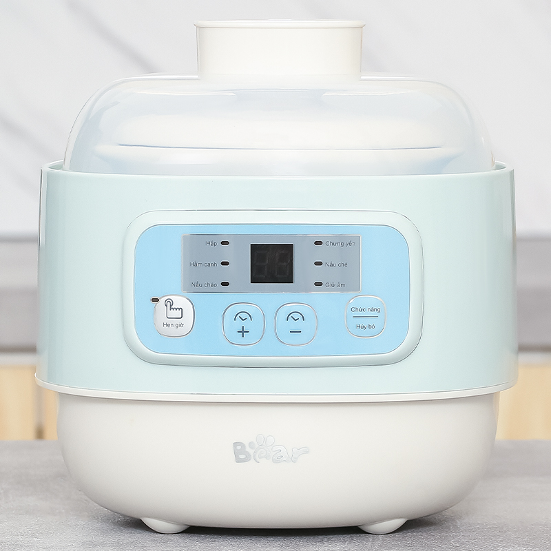 Nồi nấu chậm Bear 0.8 lít DDZ-A08T8 - Màu trắng 18