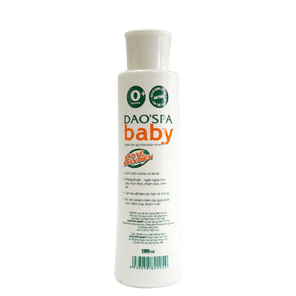 Nước tắm gội cho bé DK Pharma Dao'Spa Baby 300ml an toàn, dịu nhẹ - AVAKids.com