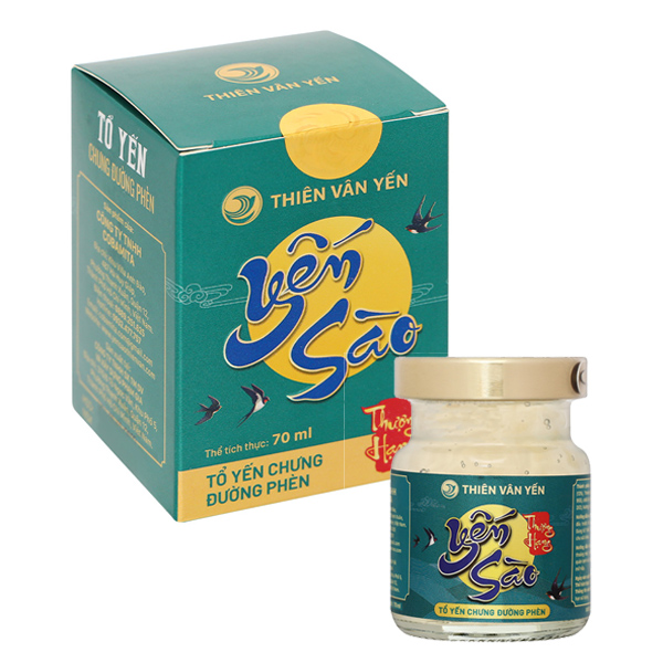 Nước yến sào đường phèn Thiên Vân Yến 70 ml (từ 1 tuổi) chính hãng - AVAKids.com