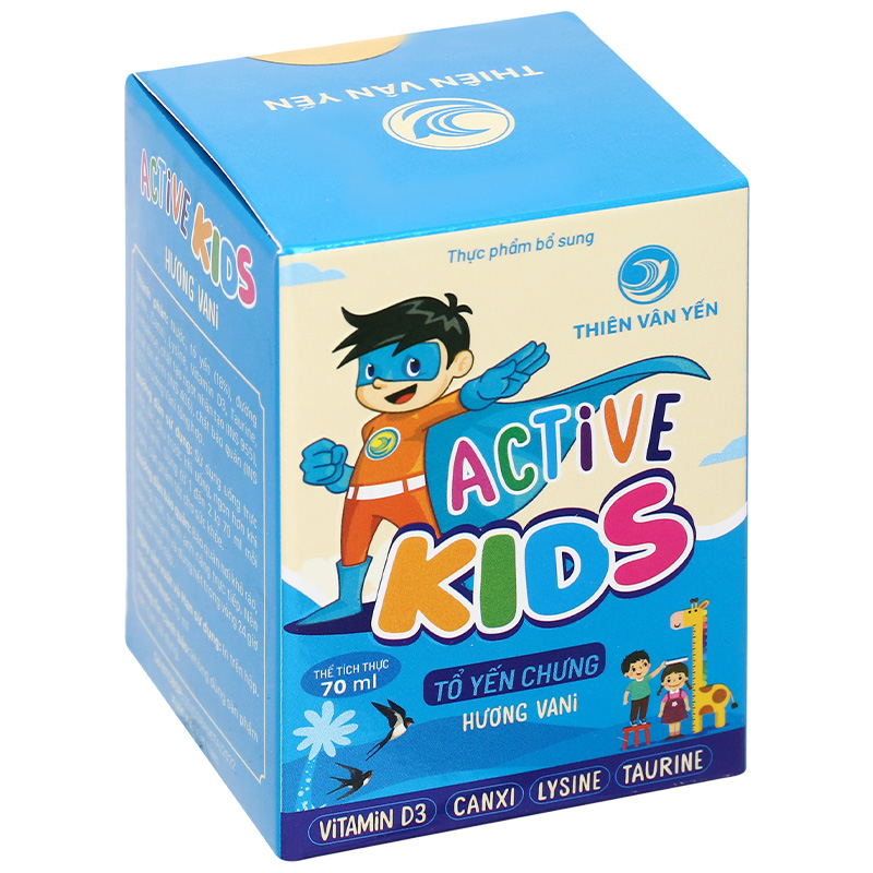Nước yến sào Thiên Vân Yến Active Kids 70 ml (từ 1 tuổi) 2