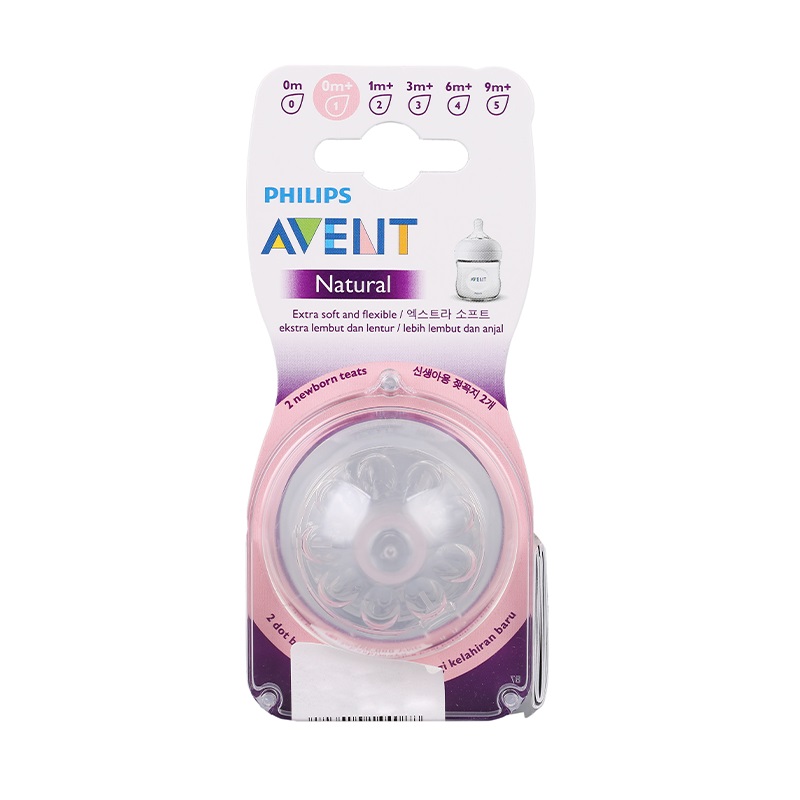 Bộ 2 núm ti Philips Avent SCF653/23 cổ rộng size 3 (3 - 6 tháng) 22