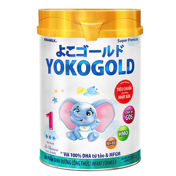 Sữa Yoko Gold 1 350g (0 - 1 tuổi) tiêu hoá khoẻ, an toàn, giá tốt - AVAKids.com