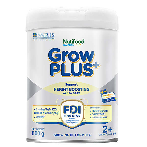 Sữa GrowPLUS+ Bạc 2+ 800g (từ 2 tuổi) giá tốt - AVAKids.com