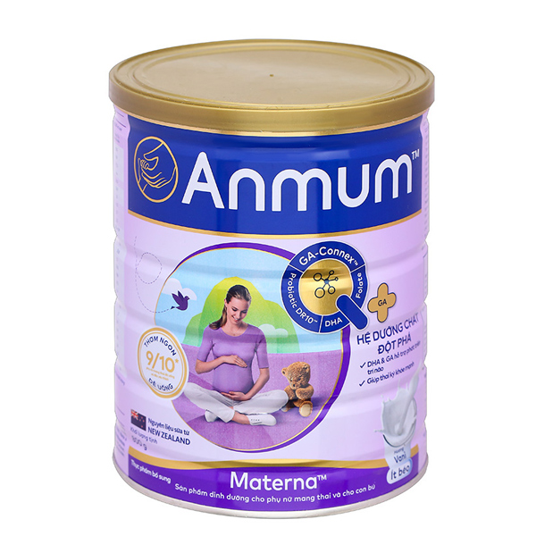 Sữa bầu Anmum Materna 800g dinh dưỡng, giá tốt - AVAKids.com
