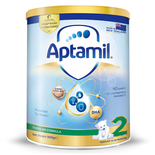 Sữa bột Aptamil Toddler Formula New Zealand số 2 900g (1-2 tuổi) - AVAKids.com