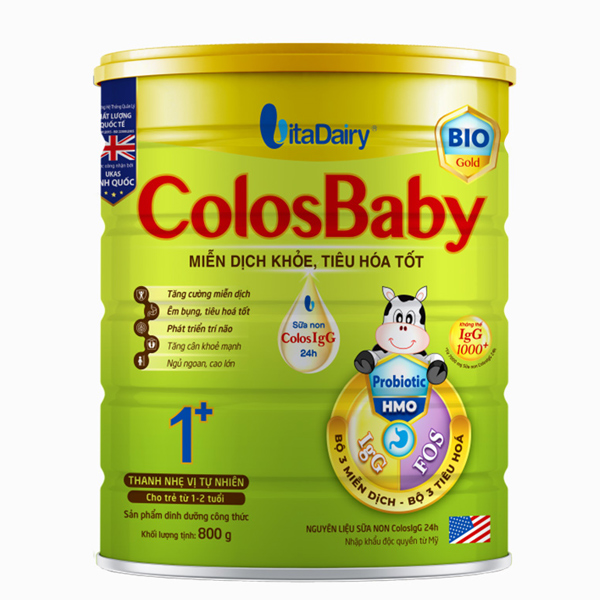 Sữa bột Colosbaby Bio Gold 1+ 800g (1-2 tuổi) GIÁ TỐT - AVAKids.com
