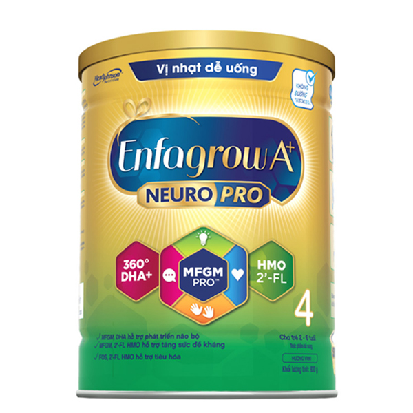 Sữa bột Enfagrow A+ Neuropro số 4 vị nhạt dễ uống 1.7 kg chính hãng - AVAKids.com
