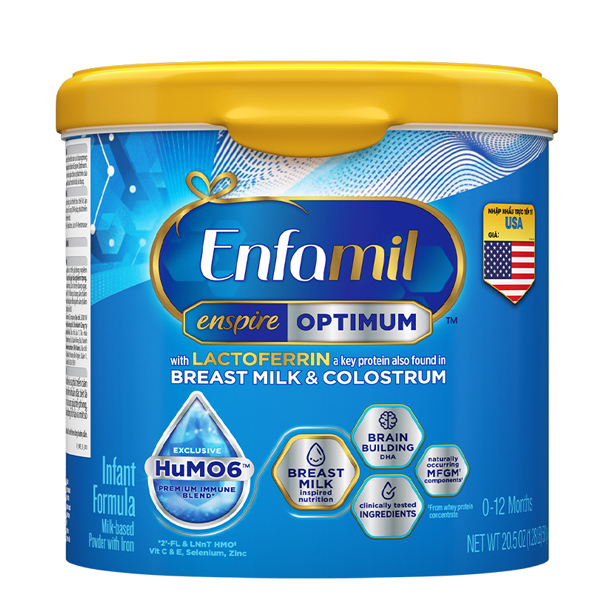 Sữa Enfamil Enspire Infant Formula 581g (0-12 tháng) - AVAKids.com