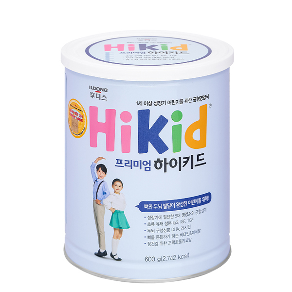 Sữa bột Hikid Premium Hàn Quốc 600g (1-9 tuổi) - AVAKids.com