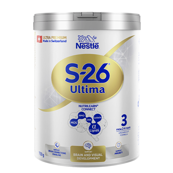 Sữa bột Nestlé S-26 Ultima số 3 750g (2 - 6 tuổi) chính hãng - AVAKids.com