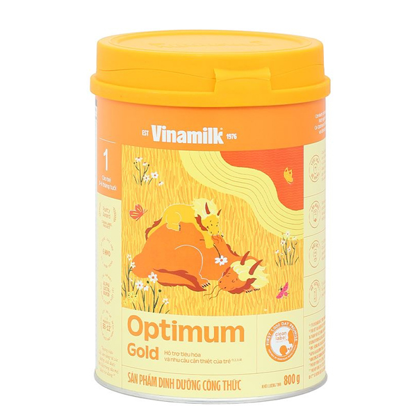 Combo 2 sữa bột Optimum Gold số 1 800g (0 - 6 tháng) - Giao bao bì ngẫu nhiên - AVAKids.com