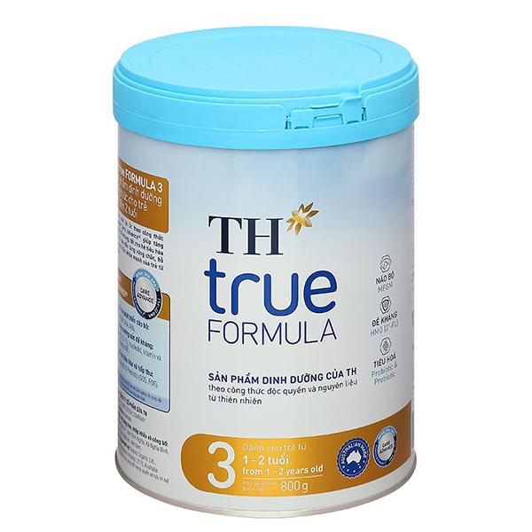 Sữa bột TH true Formula số 3 (1-2 tuổi) bé tiêu hóa tốt - AVAKids.com
