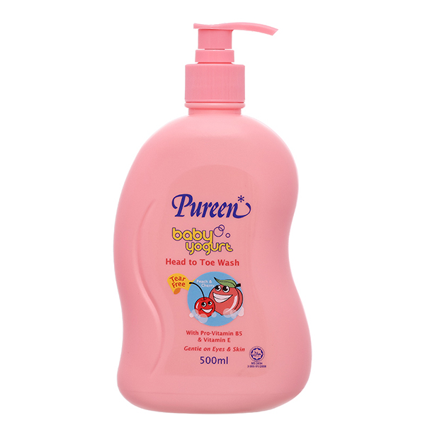 Sữa tắm gội cho bé Pureen tinh chất sữa chua an toàn, dịu nhẹ - AVAKids.com
