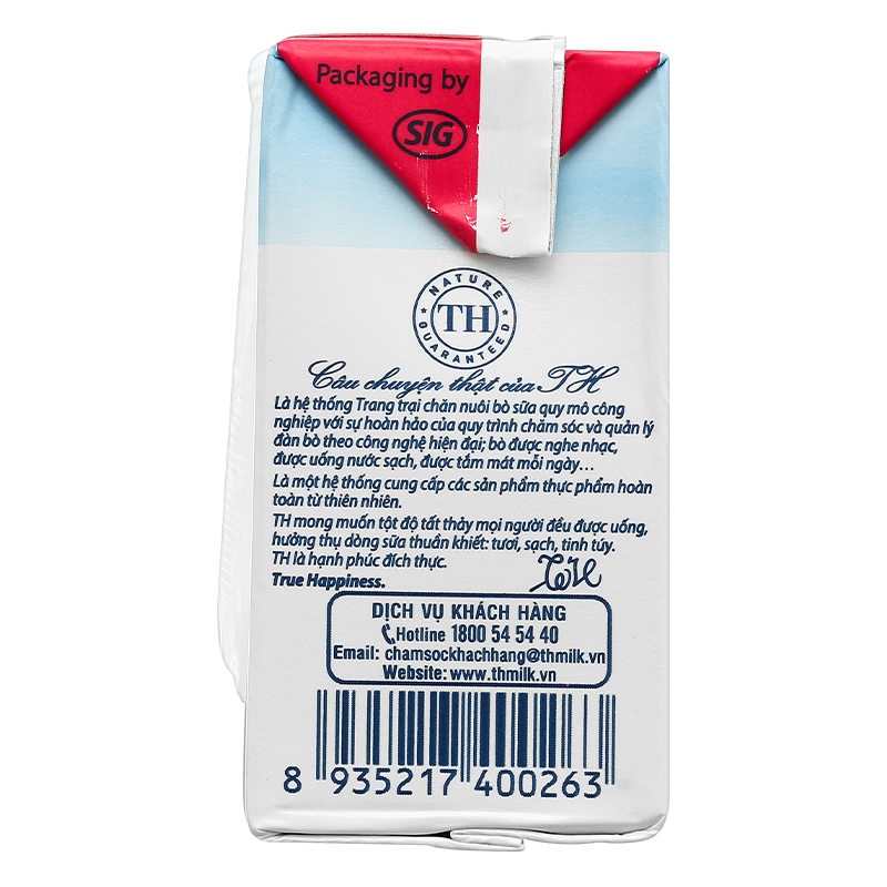 Lốc 4 hộp sữa tươi tiệt trùng TH true MILK có đường hương dâu 110 ml (từ 1 tuổi) 21