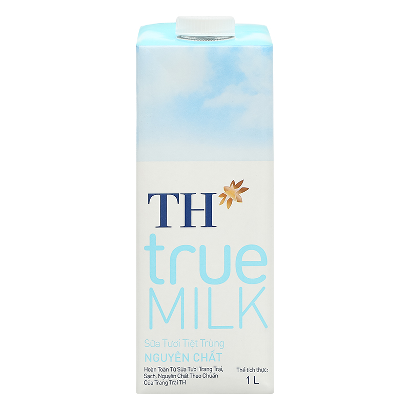 Thùng 12 hộp sữa tươi tiệt trùng TH true MILK không đường 1 lít (từ 1 tuổi) 16
