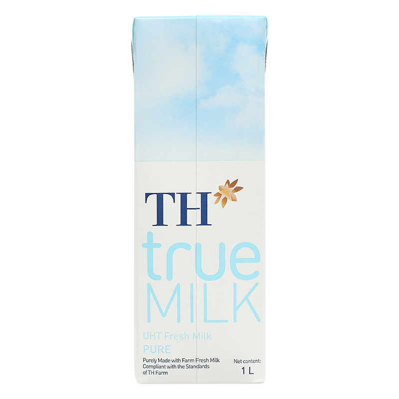 Thùng 12 hộp sữa tươi tiệt trùng TH true MILK không đường 1 lít (từ 1 tuổi) 17