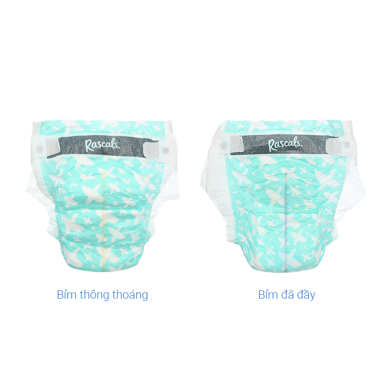 Combo 2 tã dán Rascals size L 50 miếng (10 - 15 kg) - Giao bao bì ngẫu nhiên 15