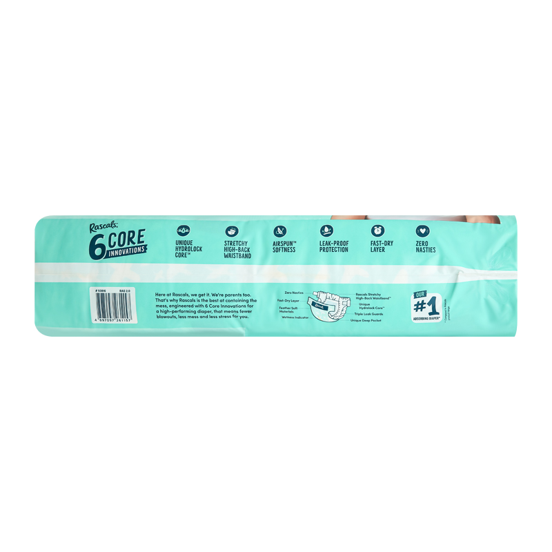 Combo 2 tã dán Rascals size L 50 miếng (10 - 15 kg) - Giao bao bì ngẫu nhiên 7
