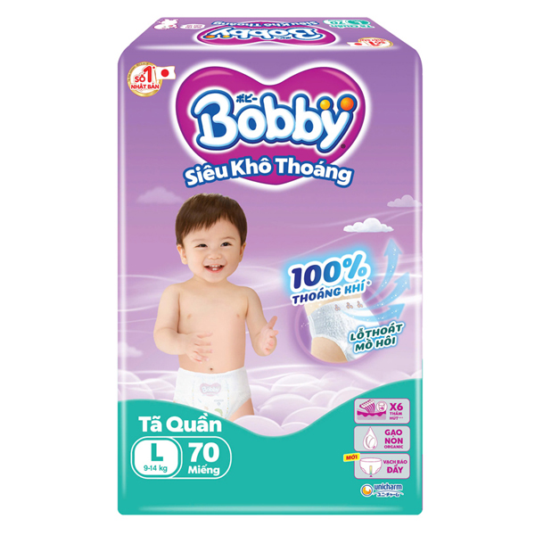 Tã quần Bobby size L