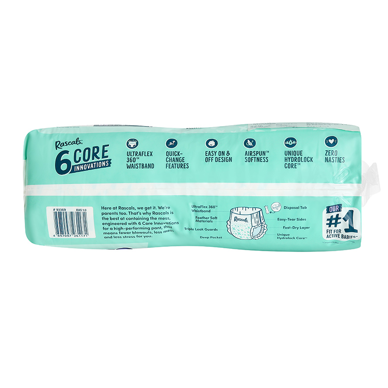 Combo 2 tã quần Rascals size M 58 miếng/bịch (6 - 11 kg) - Giao bao bì ngẫu nhiên 8