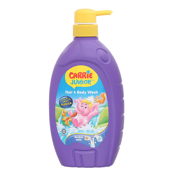 Sữa tắm & gội 2in1 cho bé Carrie Junior tinh chất sữa 280g (từ 2 tuổi) 7