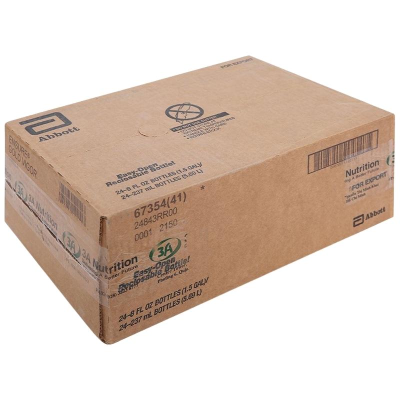 Thùng 24 chai sữa bột người lớn pha sẵn Ensure Gold Vigor hương vani 237 ml 2
