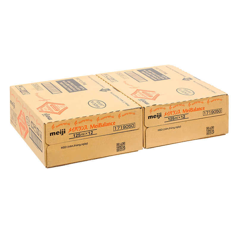 Thùng 24 hộp thực phẩm bổ sung Meiji MeiBalance hương ngũ cốc 125 ml dành cho người lớn - Giao bao bì ngẫu nhiên 5