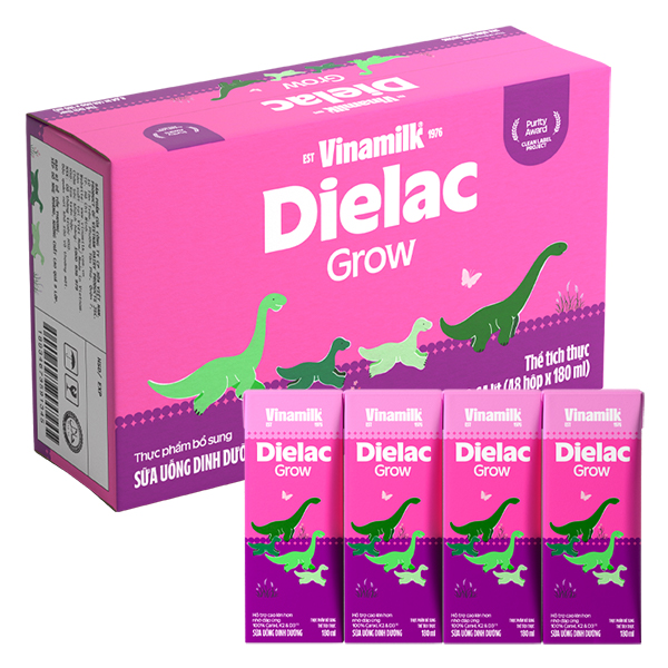 Thùng 48 hộp sữa non pha sẵn Dielac Grow