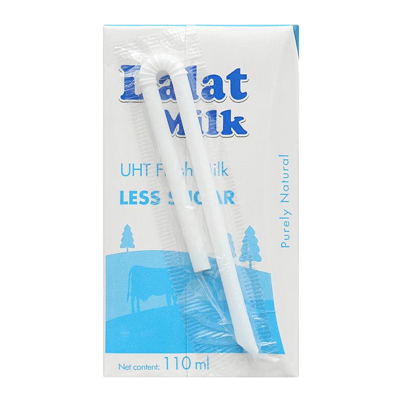 Thùng 48 hộp sữa tươi tiệt trùng Dalat Milk ít đường 110 ml (từ 1 tuổi) 9