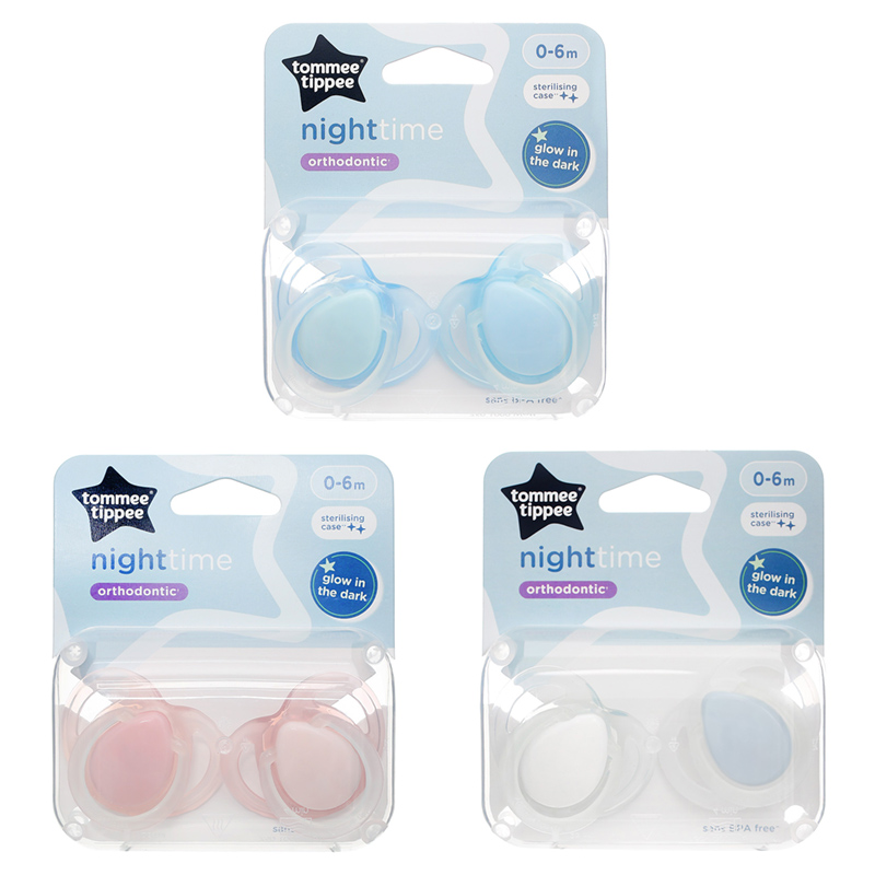 Bộ 2 ti ngậm Tommee Tippee dạ quang Night Time (6 - 18 tháng) - Màu ngẫu nhiên 14