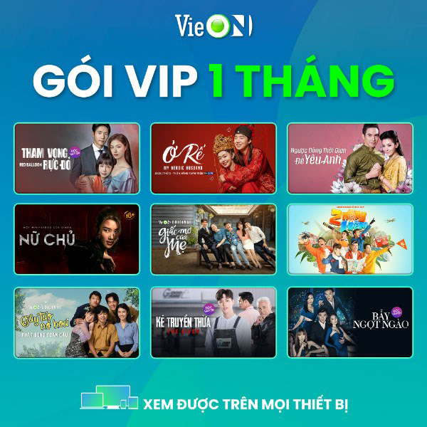 Gói VieON 1 tháng, chính hãng, giá rẻ nhiều ưu đãi - AVAKids.com
