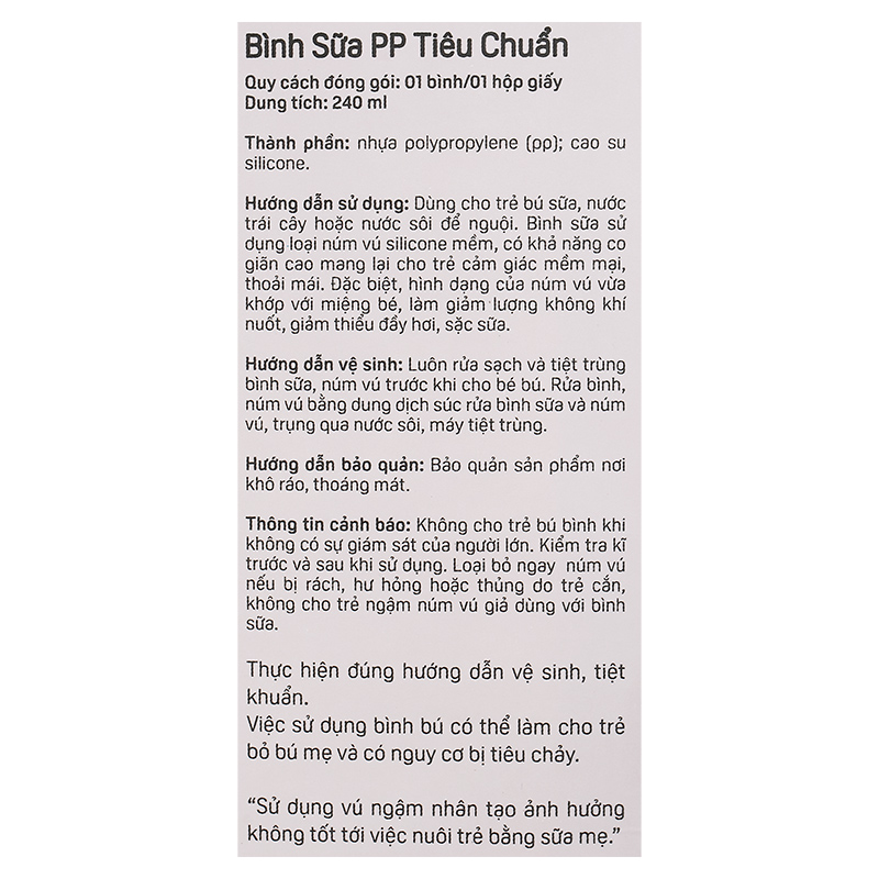 Bình sữa nhựa PP Pigeon cổ hẹp 240 ml - Hình khỉ (từ 4 tháng) 15