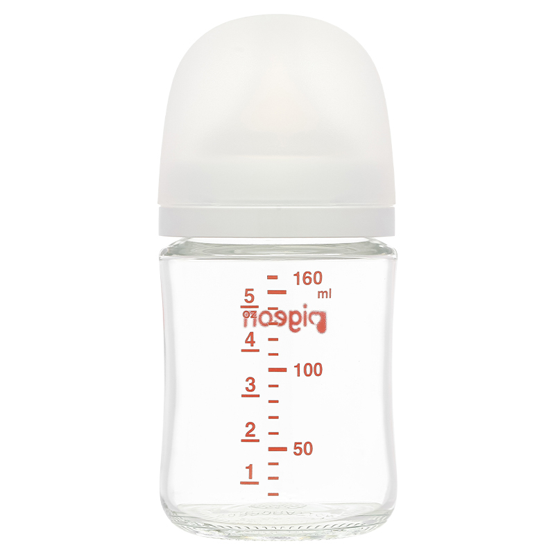 Bình sữa thủy tinh Pigeon Softouch Baby-Friendly World cổ rộng 240 ml (từ 3 tháng) 16