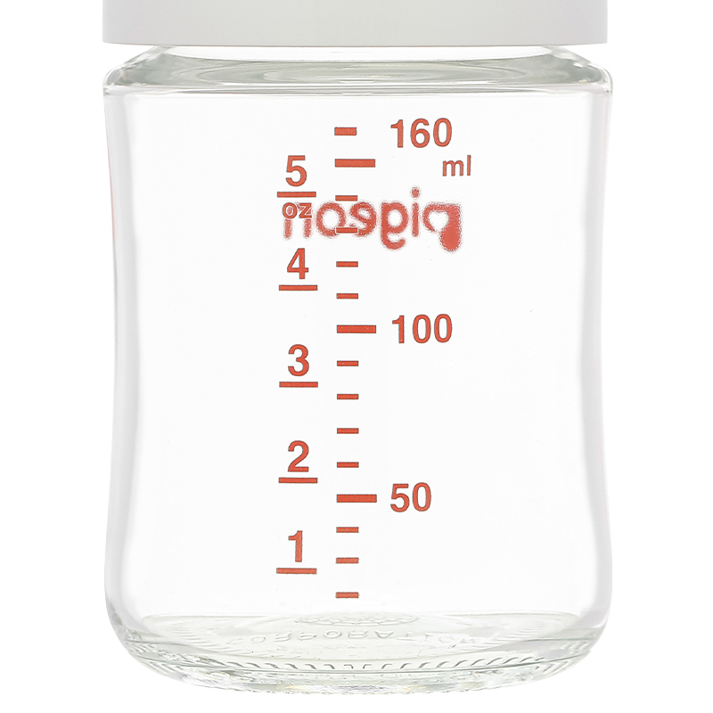 Bình sữa thủy tinh Pigeon Softouch Baby-Friendly World cổ rộng 240 ml (từ 3 tháng) 17