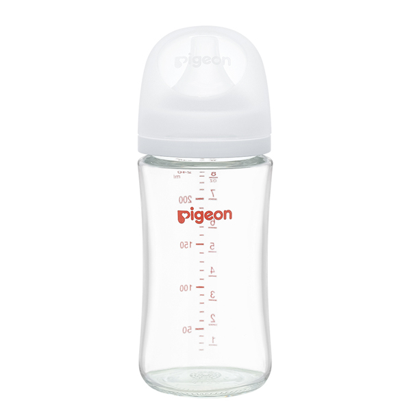 Bình sữa cổ rộng Pigeon Softouch Baby-Friendly World