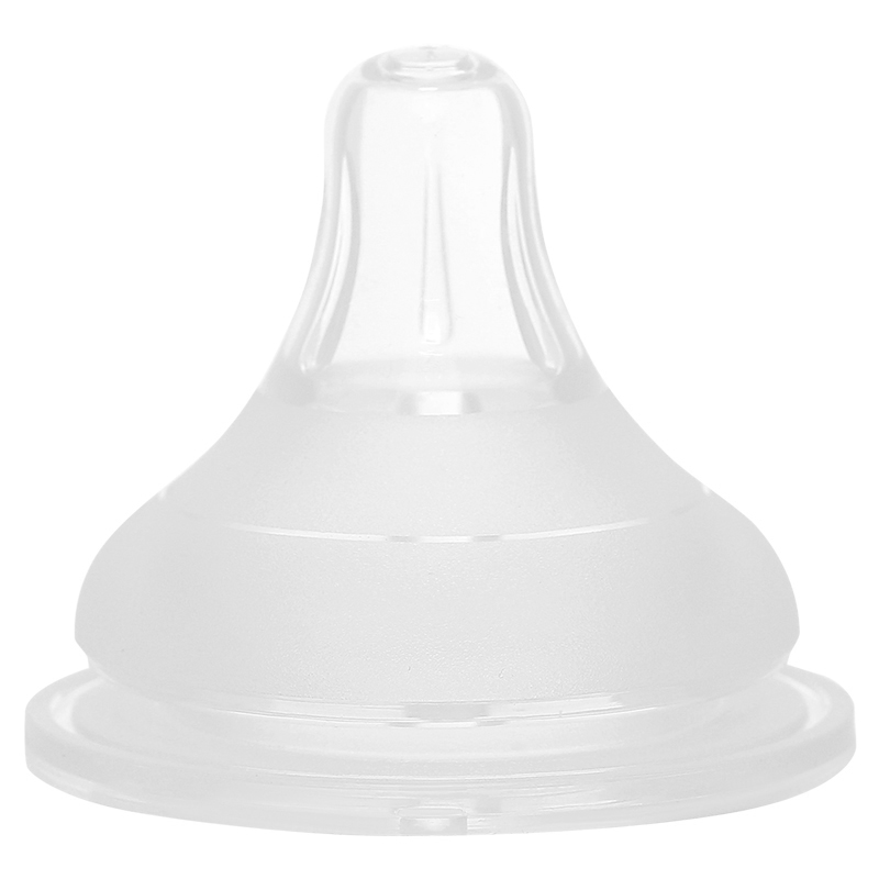 Bình sữa thủy tinh tráng silicone Moyuum cổ rộng 240 ml - Mặt cười (từ 2 tháng) 5