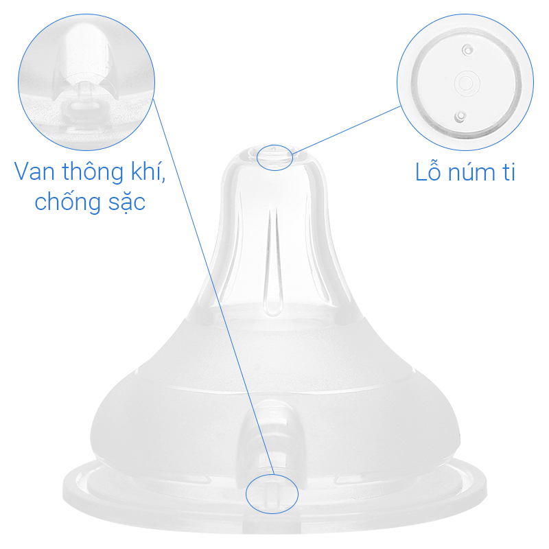 Bình sữa thủy tinh tráng silicone Moyuum cổ rộng 240 ml - Mặt cười (từ 2 tháng) 6