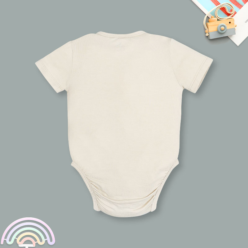 Bodysuit cài chéo phối cổ ngọt ngào La Pomme màu hồng 15