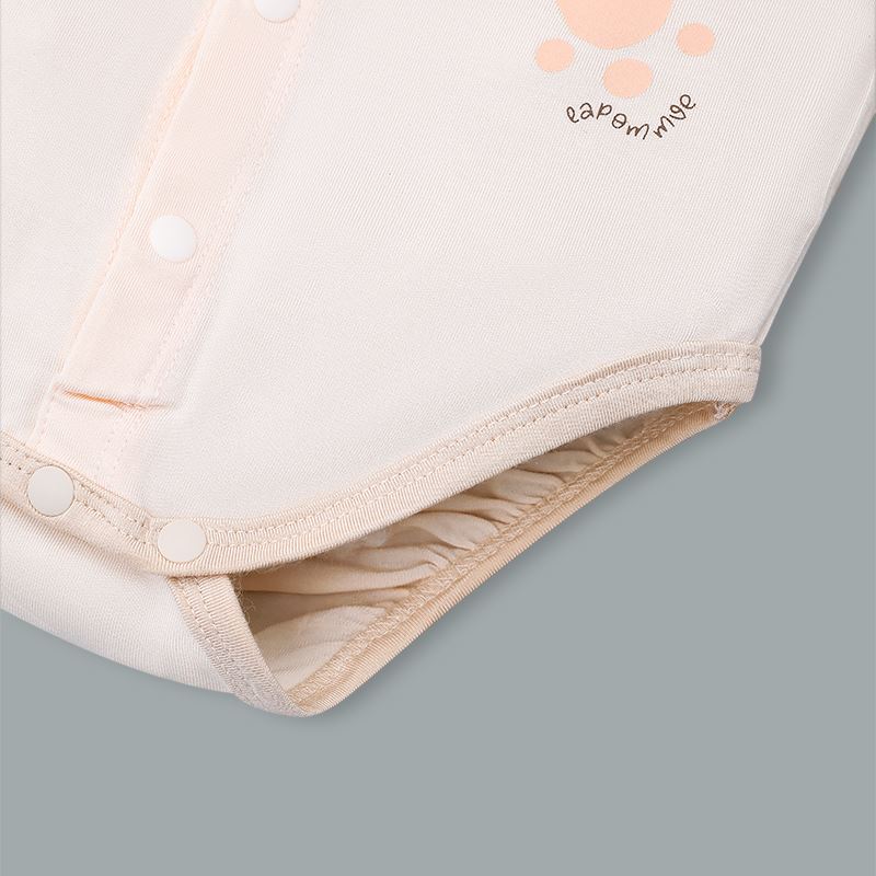 Bodysuit cài giữa người bạn ú òa La Pomme màu xanh mint 18