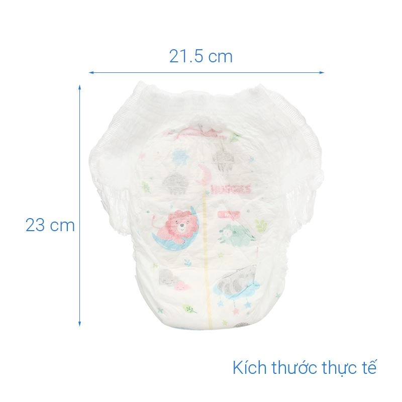 Combo 2 tã quần Huggies Nature made Overnite size L 44 miếng/bịch (9 - 14 kg) 23