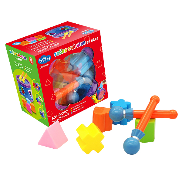 Đồ chơi trống thả hình đa năng Happy baby DK580001