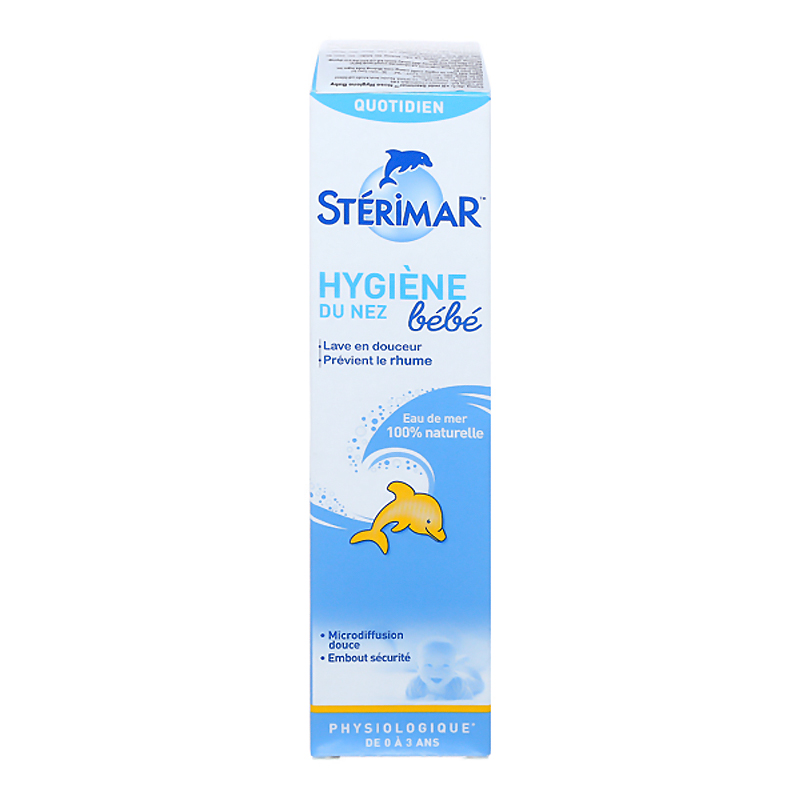 Dung dịch xịt mũi Sterimar Nose Hygiene Baby giảm nghẹt mũi cho bé chai 50 ml 2