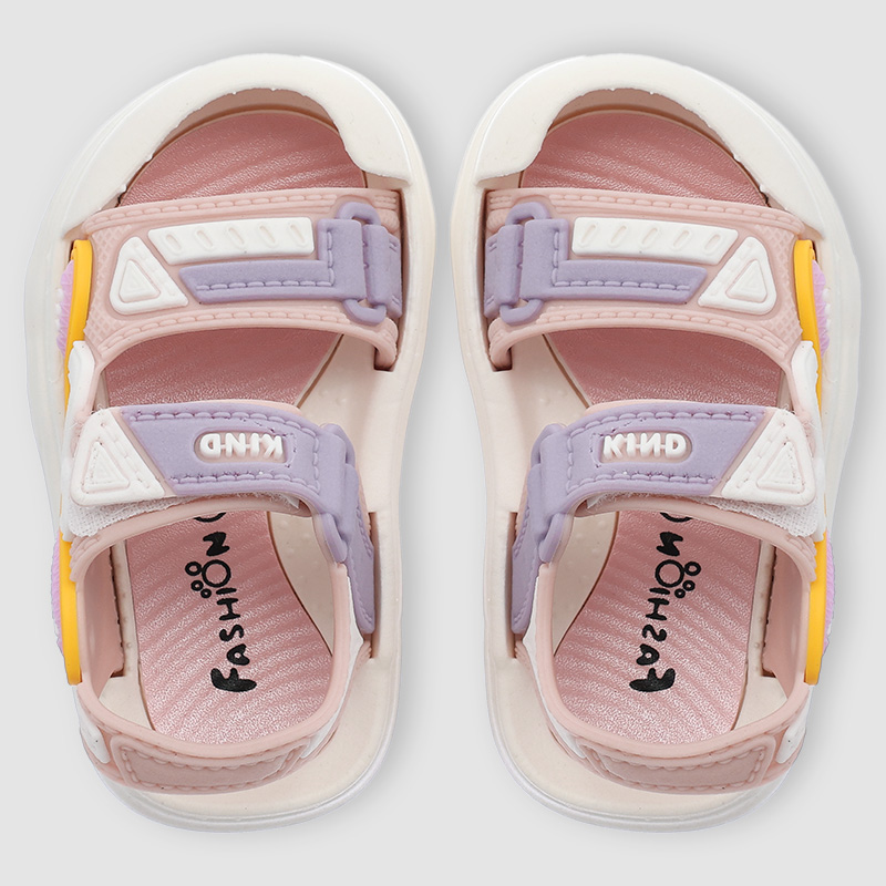 Giày sandal cho bé Á Châu Avakids AC72 màu xanh dương - trắng 18