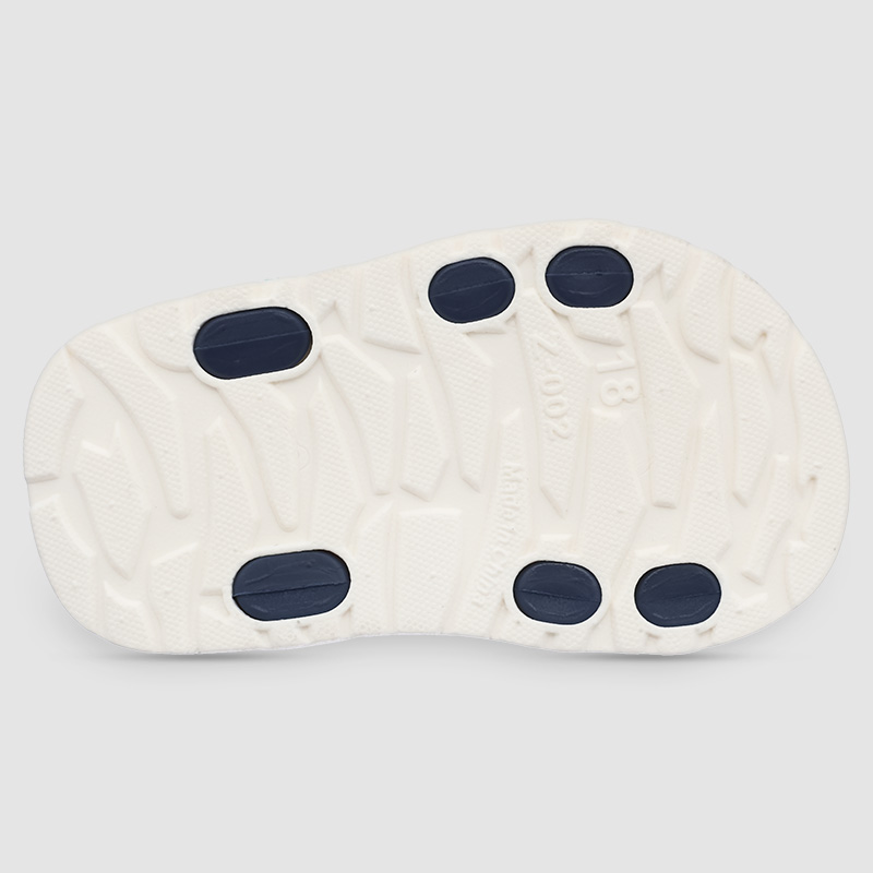 Giày sandal cho bé Á Châu Avakids AC72 màu xanh dương - trắng 4