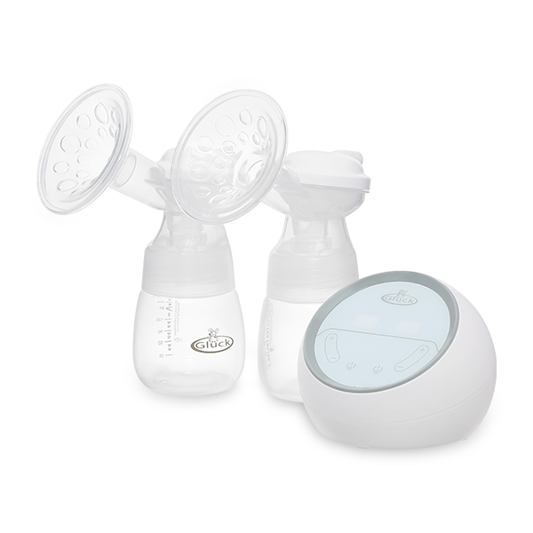 Máy hút sữa điện đôi Gluck Baby GP60 đơn giản tiện lợi cho mẹ - AVAKids.com