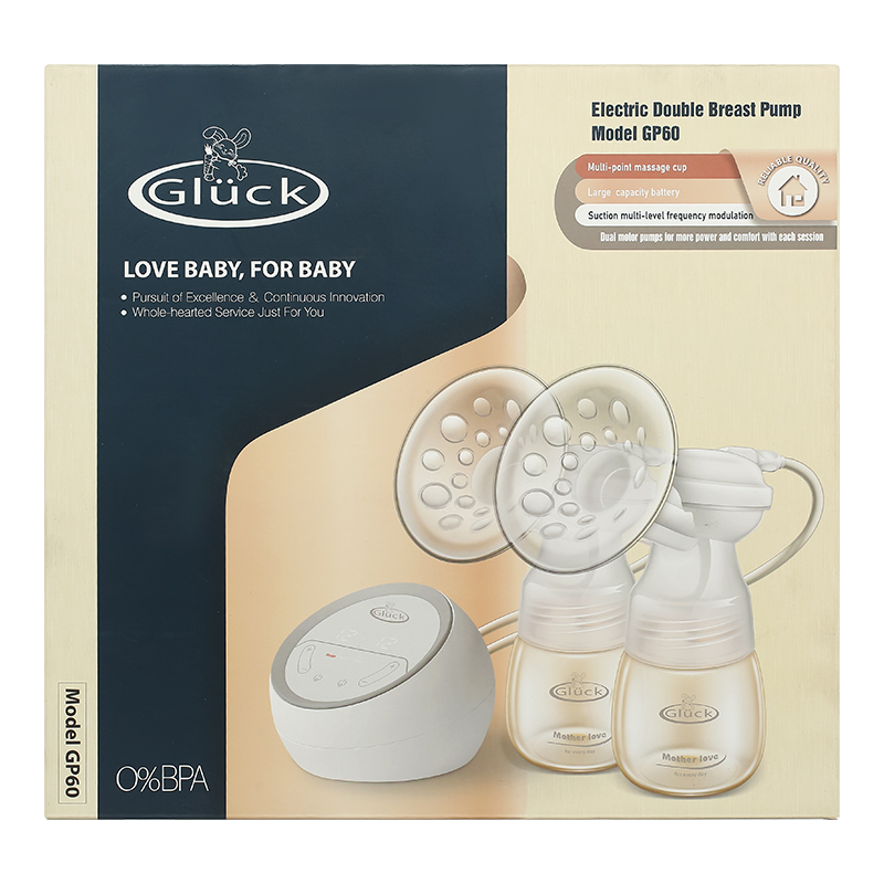 Máy hút sữa điện đôi Gluck Baby GP60 13