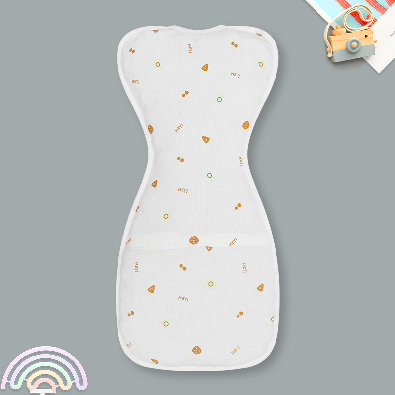Nhộng chũn có khóa in cua cá Lullaby NH355N 1 - 3 tháng màu trắng 9